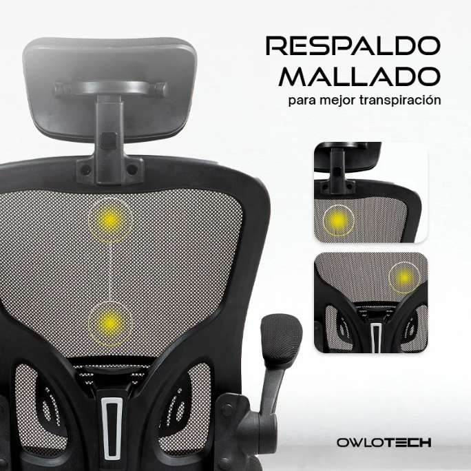 Silla Escritorio Ergonómica (IVA 10%) - Imagen 4
